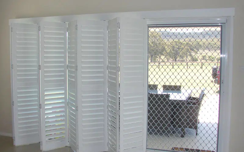 Bifold Shutters Side Open