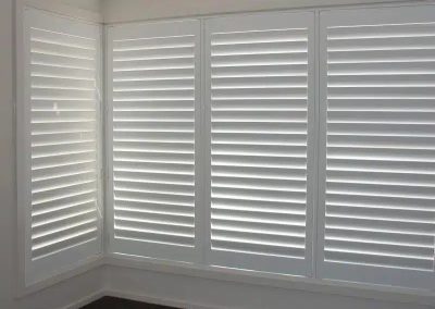 Plantation Shutters closed window